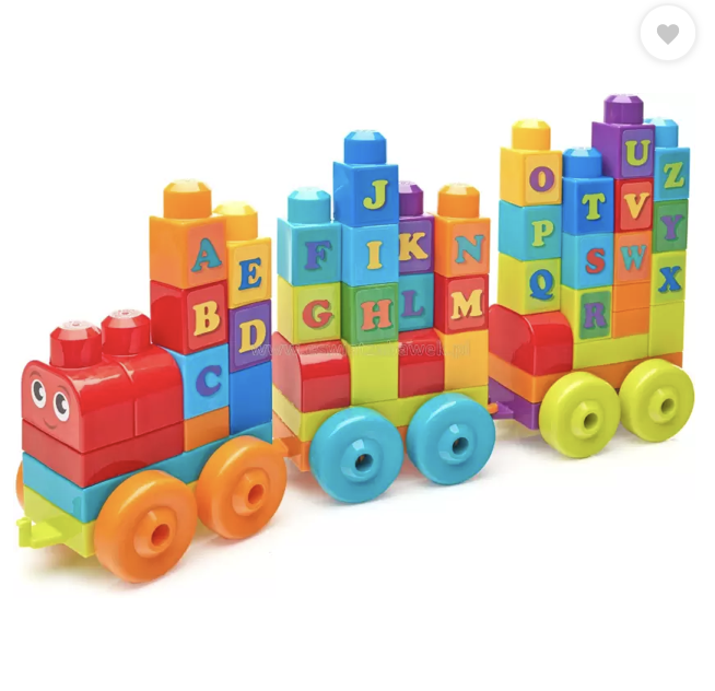 secondhand Fisher price Mega blocks ABC Learning Train ( Mumbai )